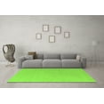thumbnail image 3 of Ahgly Company Indoor Rectangle Solid Green Modern Area Rugs, 5' x 7', 3 of 4