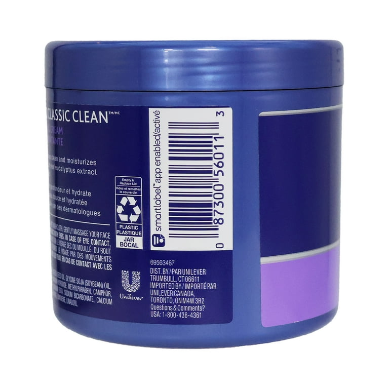 Noxzema Classic Clean Moisturizing Cleansing Cream, 12 Oz., Pack