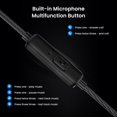 thumbnail image 3 of Auriculares Kirababy cableados con micrófono USB C In-Ear negros, 3 of 6