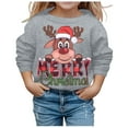 thumbnail image 5 of BOOMNY Christmas Infants Baby Boys Sweatshirts Xmas Deer Embroidery Sweatshirt For Boys Long Sleeve Warm Fall Winter Pullover Tops, 5 of 5