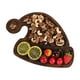 thumbnail image 2 of Christmas Cutlery Tray Cute Household Wooden Christmas Tree Fruit Plates, 2 of 9