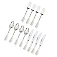 thumbnail image 3 of tssuouriy Set Sleek Plastic Forks Spoons and for Party Decor Silverware Silver 18.5cm 1Set, 3 of 6