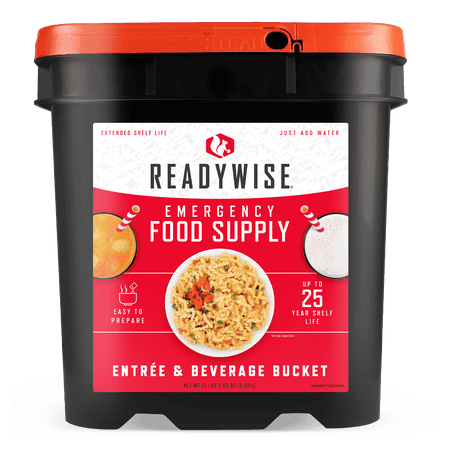 ReadyWise Emergency Food Supply, 120 Serving Entree and Beverage