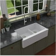 thumbnail image 4 of Karran Usa Qa-760 Quartz Qa 34" Farmhouse Double Basin Quartz Composite Kitchen Sink -, 4 of 7