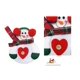 thumbnail image 4 of 4 bolsas de cubiertos de Navidad con diseño de muñeco de nieve, soporte para vajilla, cuchillo, tenedor, bolsa para decoración para la mesa de la cena en el hogar, fiesta festiva, decoración del árbol de Navidad Sailing Electrónica, 4 of 5