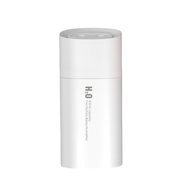 Kearding Humidificador de doble pulverización con luz nocturna, difusor grande, humidificación de aire, dispositivo humectante colorido para sala de Humidificadores Blanco Kearding HA064476-01