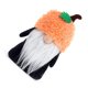 thumbnail image 2 of LetCart Muñeco Sin Rostro De Felpa Colores Brillantes Tela De Seda Suave Estable Exquisito Muñeco De Peluche De Tamaño Adecuado Para Fiesta De Halloween En Casa(Naranja), 2 of 5