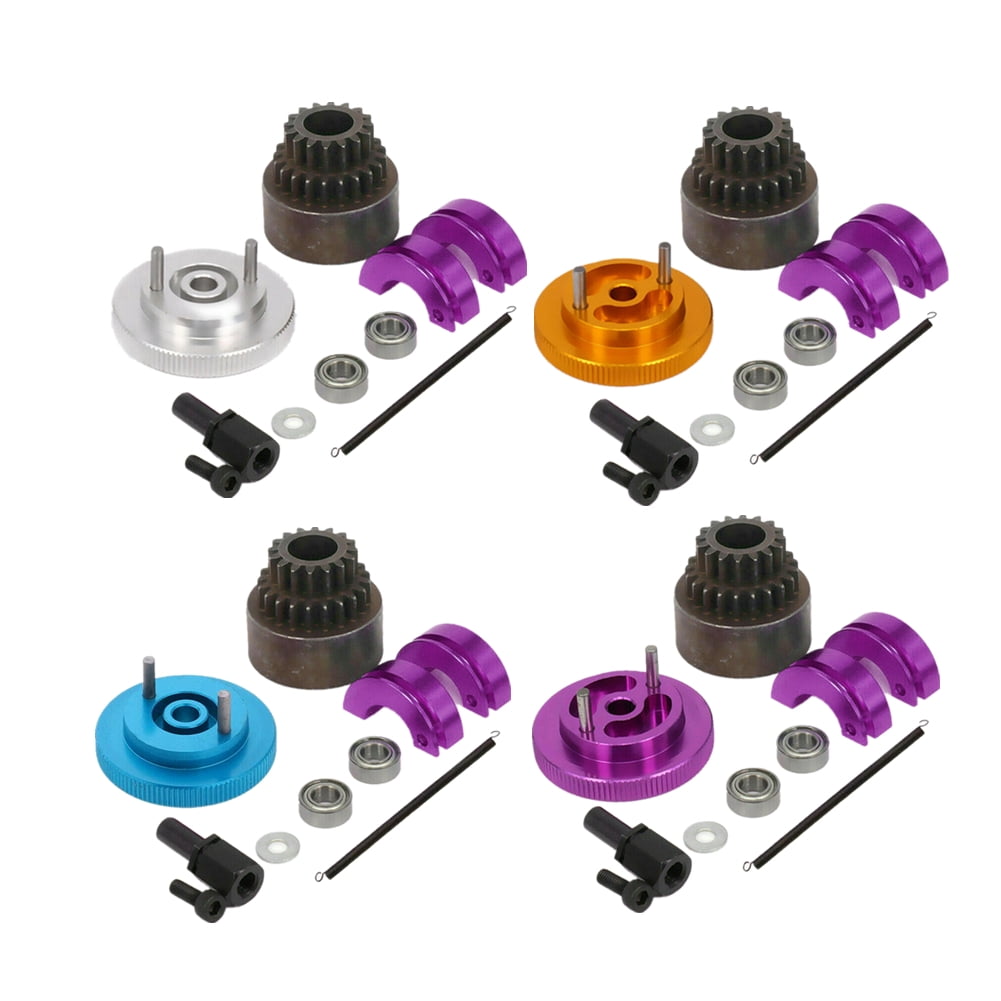 Alloy 2 Speed Pin Shoe 16-21T Gear Clutch Kit Flywheel