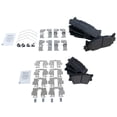 thumbnail image 3 of TRQ Brake Pad Premium Posi Semi Metallic Front & Rear Kit for Lexus Toyota BFA12926 Fits select: 2007-2017 TOYOTA CAMRY, 2007-2018 LEXUS ES, 3 of 4