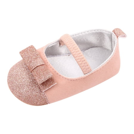 

NIUREDLTD Summer Kids Infant Toddler Shoes Girls Casual Shoes Flat Lightweight Elastic Band Slip On Sequin Upper Size 11