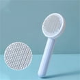 Cat Brush Pet Hair Grooming Brush Dog Comb Cleaner Self Cleaning Sliker
