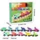 thumbnail image 3 of Bloques de construcción magnéticos de vías de tren de madera | Set de coches de juguete de dinosaurios | Juguetes STEM educativos tempranos para niños y niñas | Juego y aprendizaje interactivos, 3 of 5