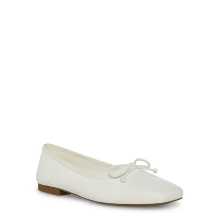 

Madden Girl Women s Vineyard Square Toe Ballet Flats