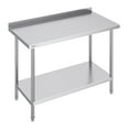 thumbnail image 1 of VEVOR Stainless Steel Work Table Commercial Kitchen Work Food Prep Table 24"x48", 1 of 9