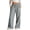 Grey, variant on Girls Side Strapped Pant Girls' Twill Anti Pilling Pants Comfortable Stretch Material Wrinkle and Fade Resistant Purple,7-8 Years