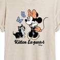 thumbnail image 3 of Disney Classics - Kitten Expurrt - Juniors Ideal Flowy Muscle T-Shirt, 3 of 5