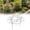 B, variant on Peony Cages And Supports,Metal Plant Support Ring Decorative Grow Through Cage Stand For Peony Orchid Stackable Plant Stake For Garden Indoor Pots & Outdoor Beds