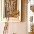 thumbnail image 3 of Rod Pocket Butterfly Print Sheer Window Panel Curtains Natural Light Flow Room Divider Living Room Bedroom 200cm x 95 cm, 3 of 4