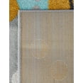 thumbnail image 5 of Unique Loom Whimsy Kids Collection Area Rug - Reindeers (4' 1" x 6' 1" Rectangle Gray/Light Blue), 5 of 9