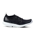thumbnail image 3 of Zapato de recuperación OOFOS oOMG Sport LS blanco y negro para hombre, talla 10, 3 of 8