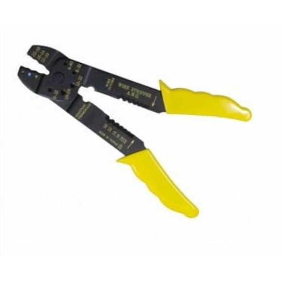WirthCo Outil de Fronçage 80921 pour Fil de Dénudage 22-10 Gauge/bornes de Fronçage/coupeuses de Fil et Boulons