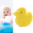 thumbnail image 3 of NIBOLOG Bath Sponge Cartoon Shape Skin-touch Soft Baby Shower Sponge for Newborn, 3 of 8