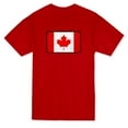 thumbnail image 1 of Canada Flag Box Stamp Men's T-shirt, 1 of 1
