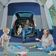 thumbnail image 5 of TIMBER RIDGE 5-9 Person SUV Tent with Screen Porch and Awning for Family Camping, Weather Resistant and Portable Van or Car Tent,Blue, 5 of 8