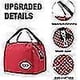 thumbnail image 5 of Insulated Lunch Bag Portable Lunch Bag, A Dots Red, 6.5l, 5 of 5