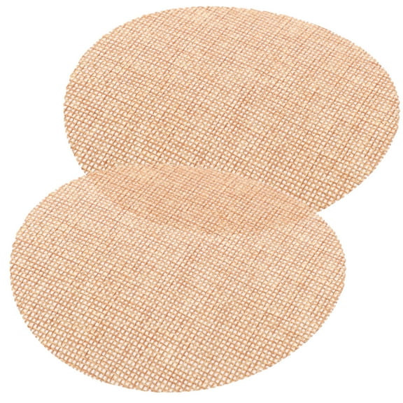 SEWOART 2Pcs Fabric Lamp Shade Diffusers Light Brown Pendant Lamp Accessories Easy Install