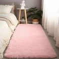 thumbnail image 6 of Pink Rug, Bedside Preppy Dorm Area Rug, College Essentials Non Slip Small Carpets for Bedroom, Anti Slip Fluffy Living Room Rugs Home Decor Aesthetic, Nursery (Pink), 6 of 10