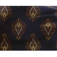 thumbnail image 4 of oneOone Georgette Viscose Fabric Leaves Block Print Sewing Fabric BTY 42 Inch Wide, 4 of 4