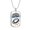 Military Chain (Gold), variant on Los Angeles Football Dog Tag Necklace Stainless Steel 24" Chain Silver Tone or Gold Tone