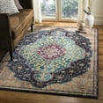 thumbnail image 3 of SAFAVIEH Monaco Qendro Transitional Area Rug, Black/Blue, 5'1" x 7'7", 3 of 6
