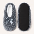 thumbnail image 2 of Baikeli Womens Cute Slipper Socks with Grippers Fuzzy Fluffy House Floor Shoes Warm Soft Non Slip Birthday Gifts for Christmas Gray M, 2 of 10