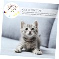 thumbnail image 4 of Hweilai 4 Pcs Bâtonnet en Rotin Argenté Jouet à Mâcher pour Chat, 4 of 5