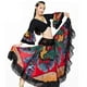 thumbnail image 4 of Falda gitana tribal Salvador Maxi 25 Yardas para Danza Del Vientre Negro, 4 of 10