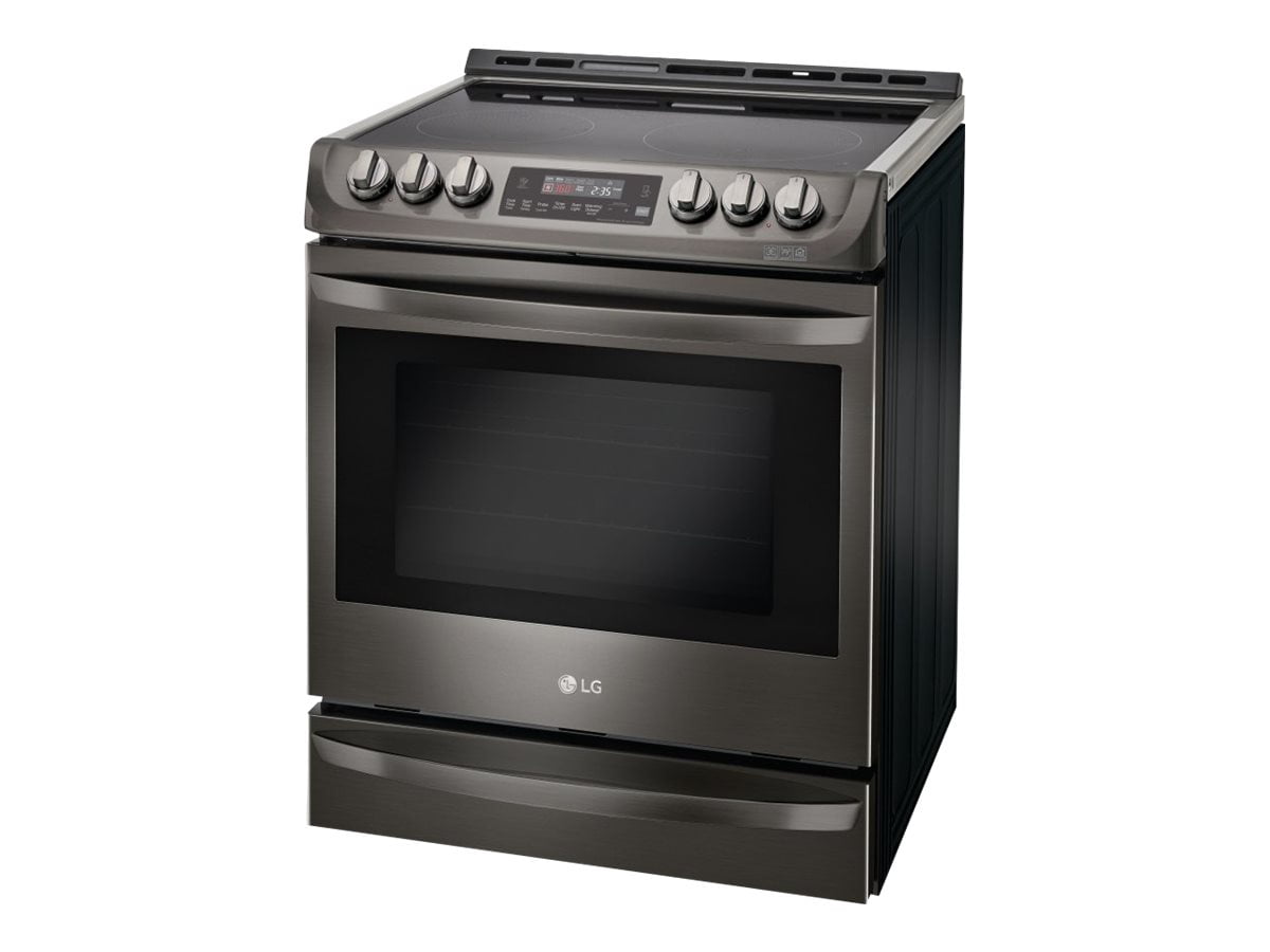 LG LSE4613BD Range builtin width 29 in depth 28 in height