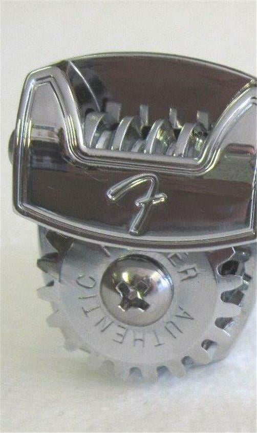 Fender® Deluxe Bass Tuners~Chrome~Fluted Shafts~J & P Bass~0992006000~Brand New