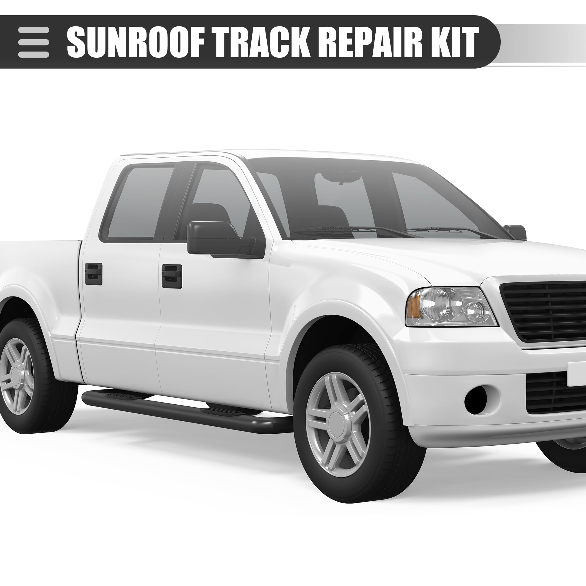 Unique Bargains Sunroof Track Guide Rails Repair Kit for Ford Models 2015-2021