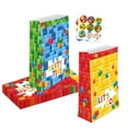 thumbnail image 3 of LANZOELIFE 12 Pack Building Blocks Goodie Candy Treat Bags, Color Bricks Theme Building Block Party Supplies, Great for Gifts,Birthday, Party Favor 8.66x4.72x3.15 inches, 3 of 7