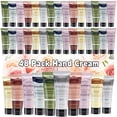 thumbnail image 1 of Juego de crema de manos DincherBel, paquete de 48, loción de manos perfumada hidratante de tamaño de viaje para piel seca, regalo de vacaciones ideal para mujeres, 1 of 4