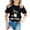 Black, variant on YUEHUA Girls Graphic Tees 10-12 Girls Summer Short Sleeve T Shirt Cute Animal Print Casual Loose Fit Tee for Kids Comfortable Daily Wear Top for Girls Ages 5 14, Size 4-5 Years
