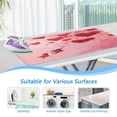 thumbnail image 5 of Wobogo Release Red Heart Balloon Ironing Mat Blanket Quilted Washer Dryer Heat Resistant Pad Foldable for Easy Storage, 5 of 6