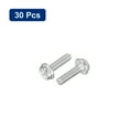 thumbnail image 3 of Pernos de cabeza hexagonal Phillips Unique Bargains 30uds 304 Inoxidable, 3 of 5