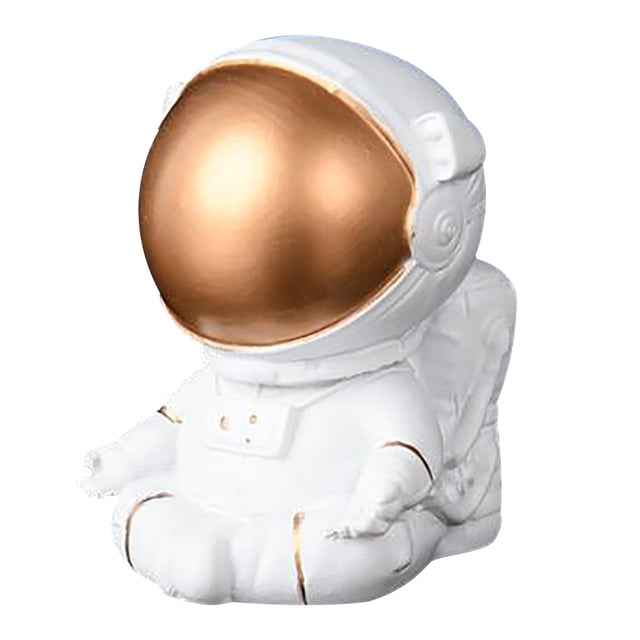 Leutsin Resin Astronaut Decoration Desk Soft Decoration Studio Bookcase Birthday Gift