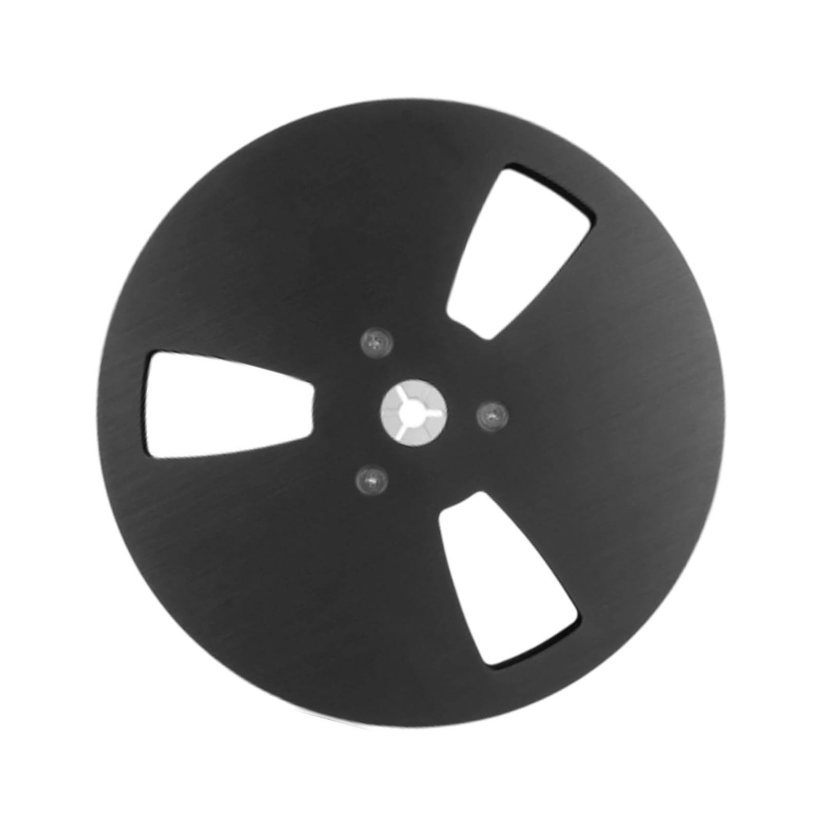 7Inch Empty Tape Reel Aluminum Spools For 1/4Inch Studers Tapes 3Holes Nabs Open Reel Precise Fit For Studio Recording