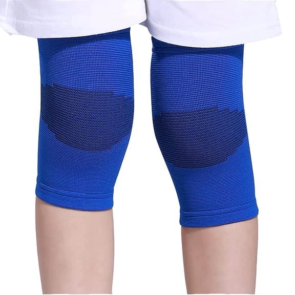 Kids Knee Brace.Knee Support.Teenagers Knee Sleeve.Sport Knee Protectors For Children(1 Pair)(Blue.Small)