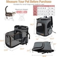 thumbnail image 2 of Mochila transportadora de mascotas Lekereise ampliable para perros medianos, 2 of 5
