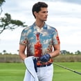 thumbnail image 4 of Salouo Tomato Field Bottle for Men's Short Sleeve Polo Shirts,Polo Shirts for Men Performance Short Sleeve Golf Shirt Athletic Casual Collared T-Shirt-XX-Large, 4 of 8